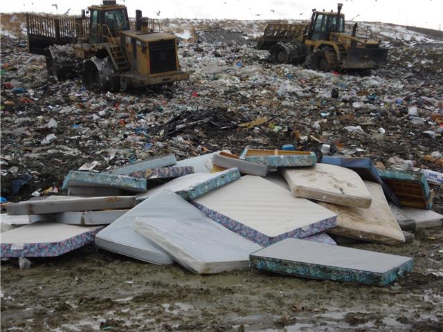 Mattresses In Landfill