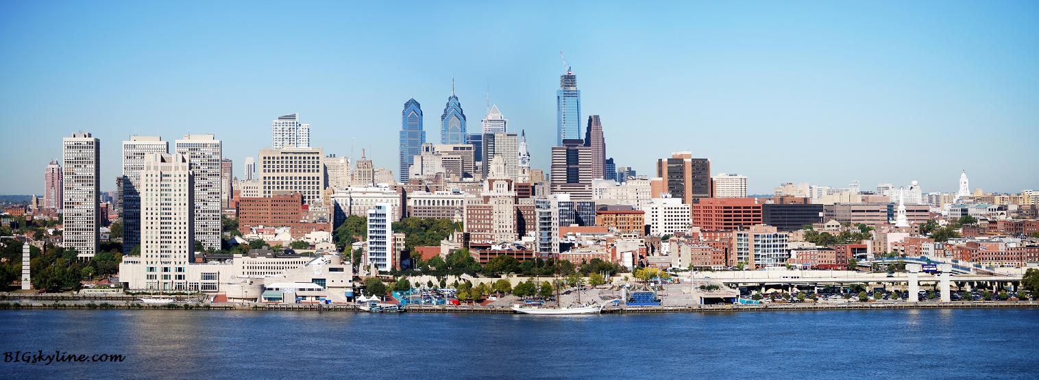 Philadelphia, Pennsylvania Skyline