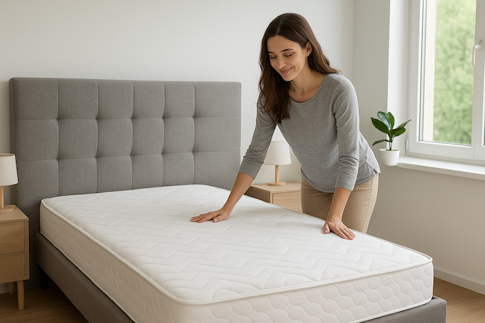 Stress relief with a new mattress