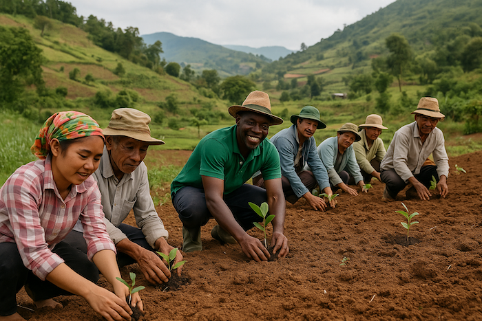 Tree planting initiative of Plant with Purpose