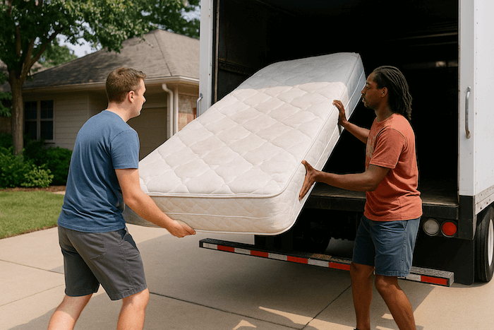 Professional junk haulers are best equipped to remove your unwanted mattress.