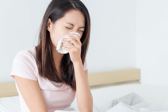 Allergens hidden in mattresses can cause sickness.
