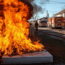 Never burn a mattress